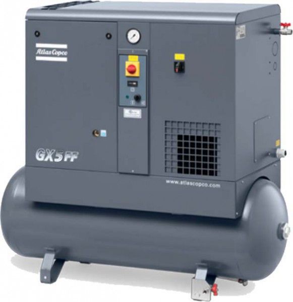Kompresor, sprężarka 200L ATLAS COPCO GX 5 EP FF