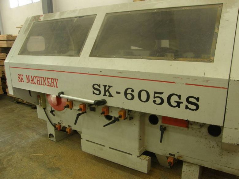 Strugarka czterostronna - SK MACHINERY SK 605GS