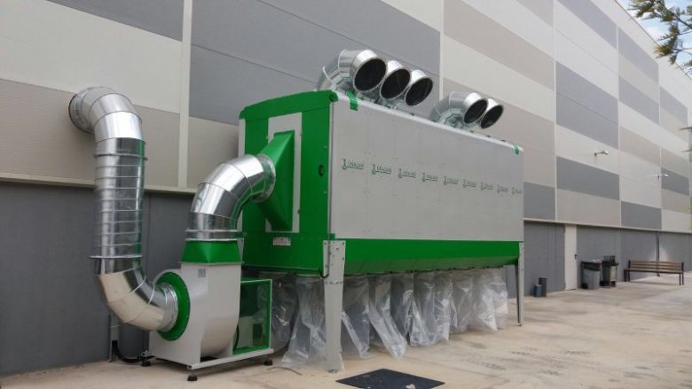Odciąg do trocin HOLZING RLA 1200B VIBER Power 52200 m3/h