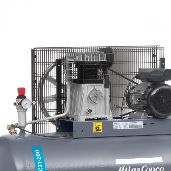Kompresor, sprężarka 200L ATLAS COPCO AC 31 E 200 M