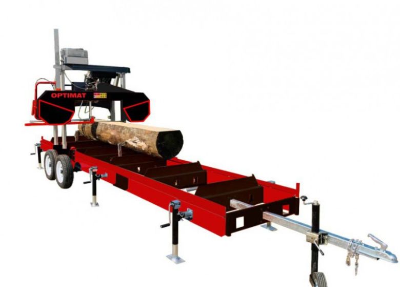 Trak taśmowy spalinowy z rozrusznikiem OPTIMAT Timberland TMG 910