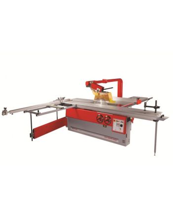 Piła formatowa Holzmann FKS 400VP-3200 Stomana - piła główna i podcinak na osobnych silnikach