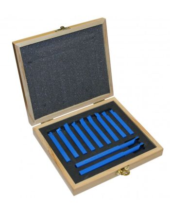 Noże tokarskie 8 mm - 11 sztuk