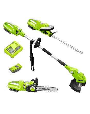 Akumulatorowy zestaw do pielęgnacji ogrodu 3w1 Zipper ZI-GPS40V-AKKU