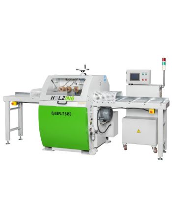 Automatyczna piła do cięć poprzecznych, automatyczna piła poprzeczna i kapująca, optymalizerka Holzing OptiSPLIT S450