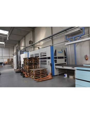 Prasa membranowa - BÜRKLE MULTIFOILER BTF 1534 - 1400 Flowline
