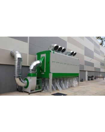 Odciąg do trocin HOLZING RLA 1200B VIBER Power 52200 m3/h