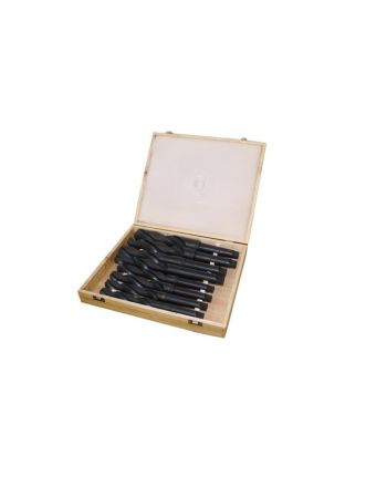 Zestaw wierteł spiralnych do metalu 24-44 mm MK3-MK4 / HSS / 8 szt. Holzmann SPSMK34
