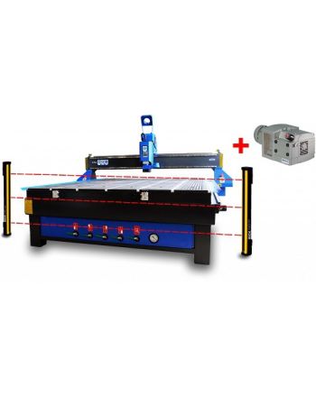 Frezarka CNC 2130 STANDARD Ploter frezujący 6kW + Pompa próżniowa Becker KVT 3.140