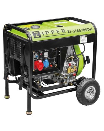 Budowlany Generator Agregat Prądu Zipper ZI-STE6700DH