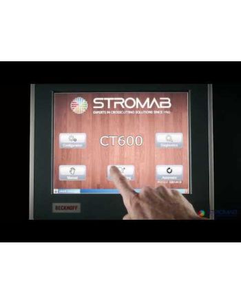 Piła poprzeczna optymalizerka z frezarką STROMAB CT600F