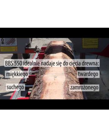 Piła taśmowa Holzmann BBS 550 - Stomana