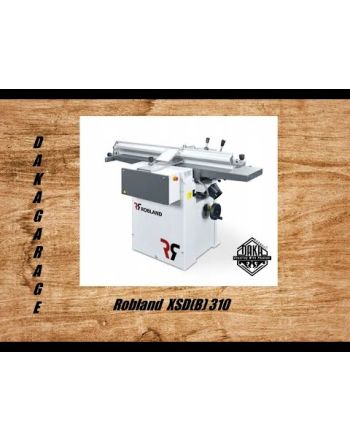 Wyrówniarko-grubościówka z wałem spiralnym ROBLAND XSD 310